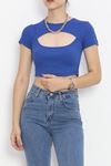 Dekolteli Crop Body Saks - 4121.1567.